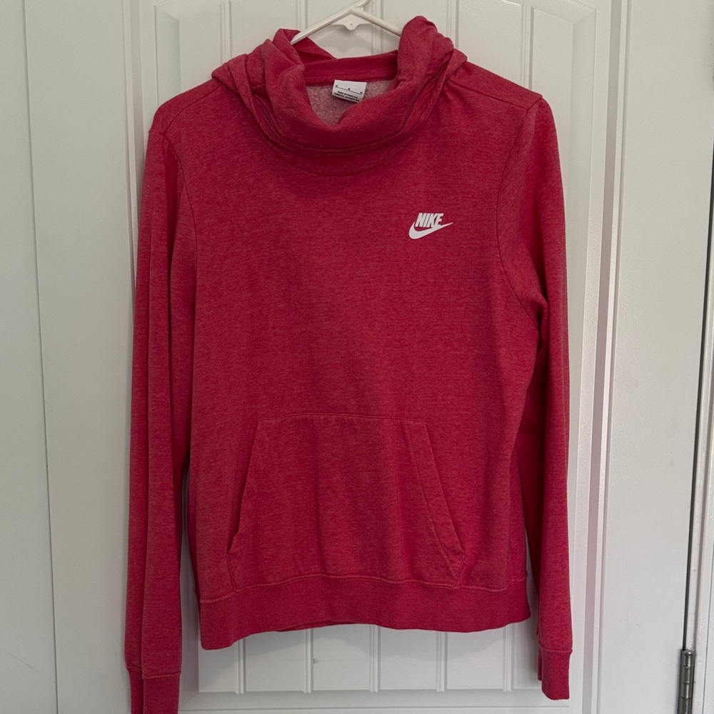 Nike Women's Pink Hoodie
